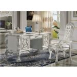 PU & Bone White Dresden Executive Office Chair OF01716 By ACME Home Office Desk Chairs Mobilia Cleopatra 8 PU & Bone White Dresden Executive Office Chair OF01716 By ACME 8