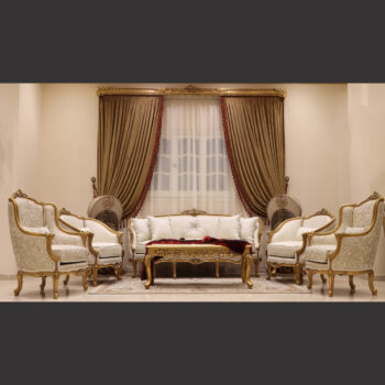 MC-60 white Neoclassic sofa set