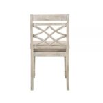 Vintage Walnut & White Finish Cillin Side Chair DN01806 By ACME Dining Chair & Bench Mobilia Cleopatra 16 Vintage Walnut & White Finish Cillin Side Chair DN01806 By ACME 16