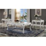 Bone White Dresden End Table LV01692 By ACME 17