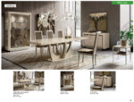 High Gloss Lacquer Elite Dining Set Ivory with Ambra “Rombi” Chairs p11189 By ESF Furniture Luxury Dining Sets Mobilia Cleopatra 14 High Gloss Lacquer Elite Dining Set Ivory with Ambra “Rombi” Chairs p11189 By ESF Furniture 14
