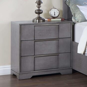 Gray Regulus Night Stand CM7475GY-N By Furniture of America
