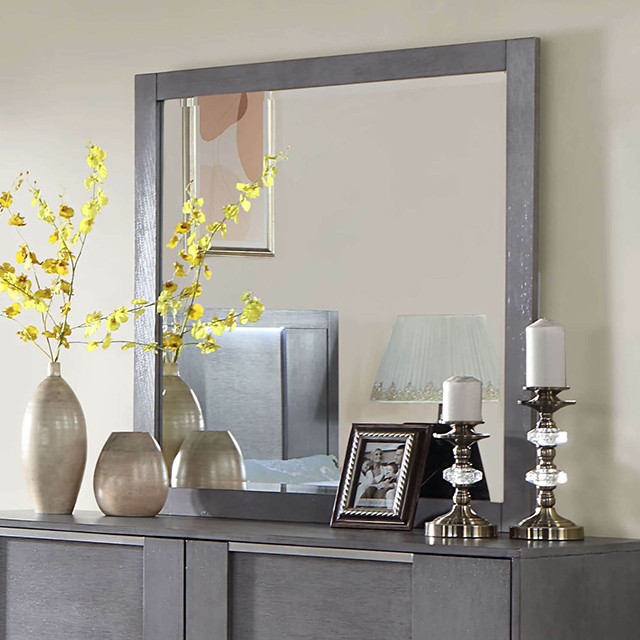 Gray Regulus Mirror CM7475GY-M By Furniture of America