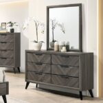 Gray Vagan Dresser CM7472GY-D By Furniture of America 11