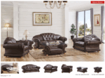 Apolo Brown p9137 By ESF Furniture ESF Furniture Mobilia Cleopatra 28 Apolo Brown p9137 By ESF Furniture 28