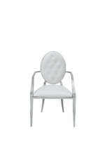 Shiny 110 Marble Dining Table with 110 White Chairs p9841 By ESF Furniture Luxury Dining Sets Mobilia Cleopatra 46 Shiny 110 Marble Dining Table with 110 White Chairs p9841 By ESF Furniture 46