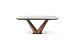 9188 Table with 1218 Swivel Dark Gray Chairs p12719 By ESF Furniture 24