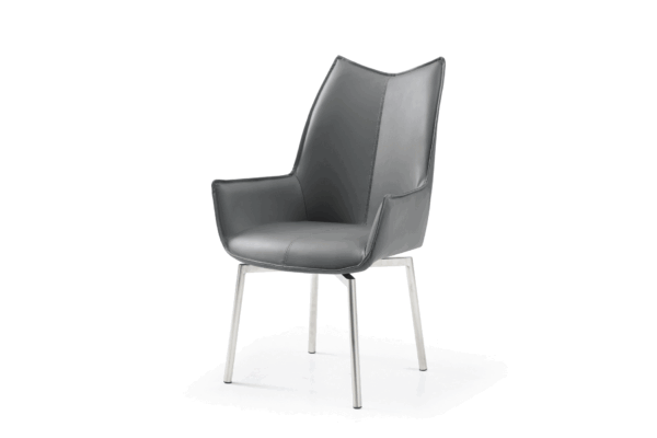 9188 Table with 1218 Swivel Dark Gray Chairs p12719 By ESF Furniture 18
