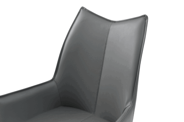 9188 Table with 1218 Swivel Dark Gray Chairs p12719 By ESF Furniture 21