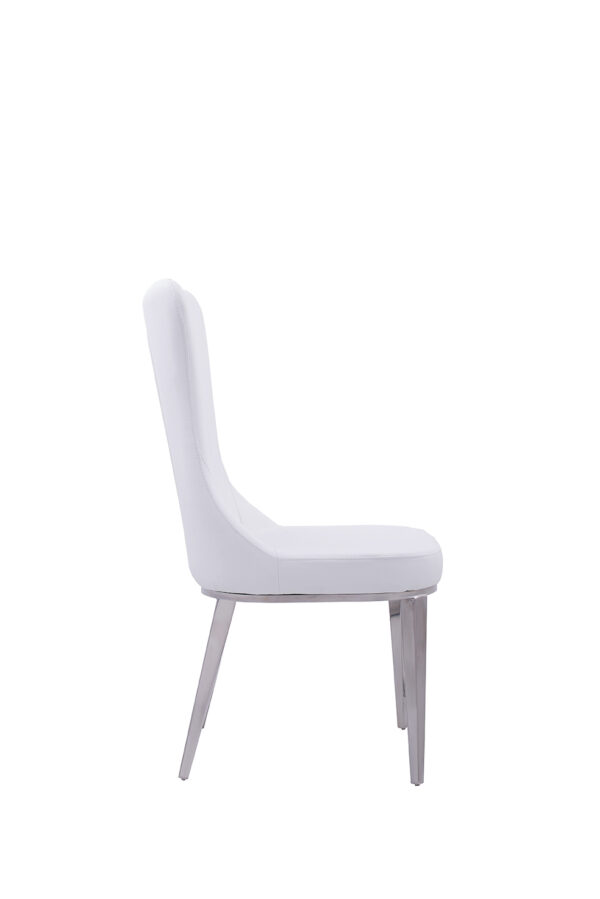 6138 Solid White (no pattern) Chair i21476 By ESF Furniture 13