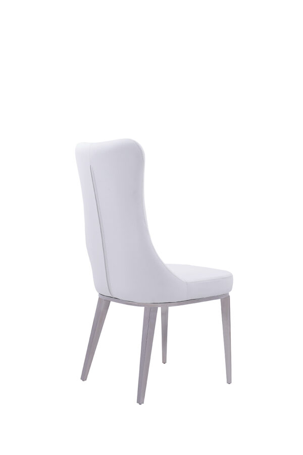 6138 Solid White (no pattern) Chair i21476 By ESF Furniture 14