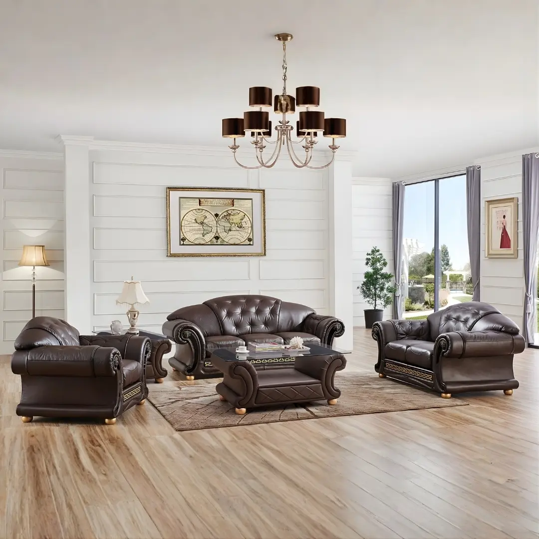 Apolo Brown By Esf Furniture | Mobilia Cleopatra 3 Apolo Brown