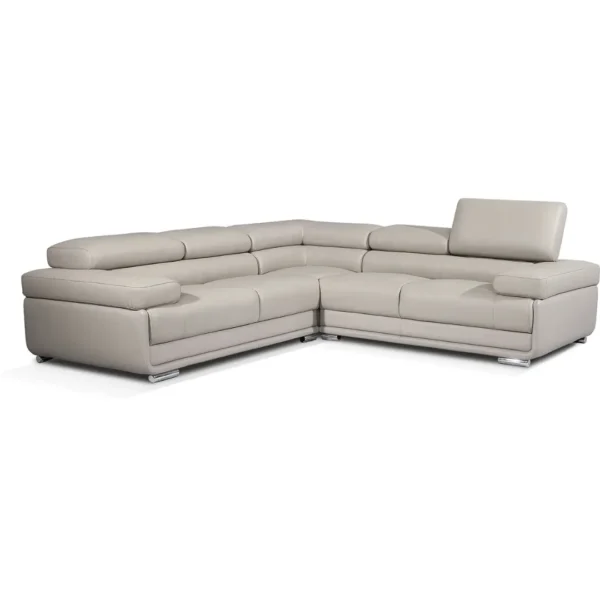 2119 Sectional Light Gray