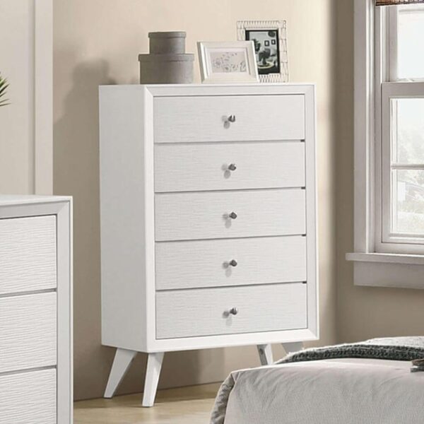 White Dortmund Chest CM7465WH-C By Furniture of America 4