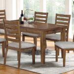 Walnut/Light Gray Rapidview Dining Table CM3259WN-T By Furniture of America 13