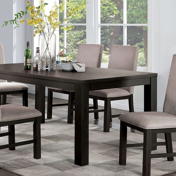 Antique Black/Gray Umbria Dining Table CM3252BK-T By Furniture of America 7