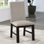 Antique Black/Gray Umbria Side Chair CM3252BK-SC-2PK By Furniture of America 15