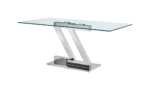 Shiny Zig Zag Dining Table p11614 By ESF Furniture 24