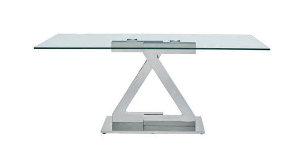 Shiny Zig Zag Dining Table p11614 By ESF Furniture 17