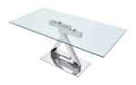 Shiny Zig Zag Dining Table p11614 By ESF Furniture 30