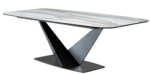 Elite White Dining table i38095 By ESF Furniture 9