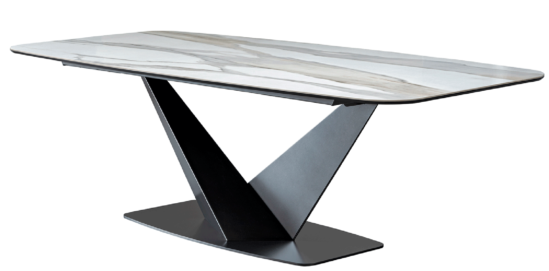 Elite White Dining table i38095 By ESF Furniture