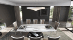 Elite White Dining table i38095 By ESF Furniture 11