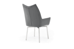 9087 Table Dark gray with 1218 swivel dark gray chair p12870 By ESF Furniture ESF Furniture Mobilia Cleopatra 37 9087 Table Dark gray with 1218 swivel dark gray chair p12870 By ESF Furniture 37