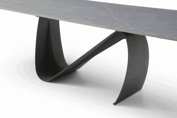 9087 Table Dark gray with 1218 swivel dark gray chair p12870 By ESF Furniture 19