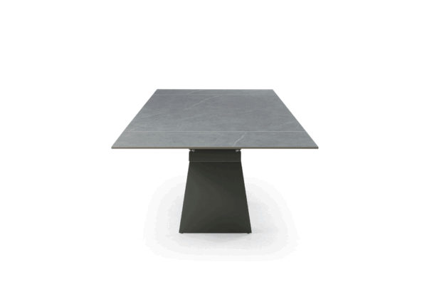 9087 Table Dark gray with 1218 swivel dark gray chair p12870 By ESF Furniture 22