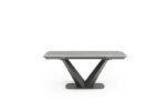 Cloud Table with 1218 swivel gray chairs p13219 By ESF Furniture 29