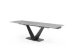 Cloud Table with 1218 swivel gray chairs p13219 By ESF Furniture 30