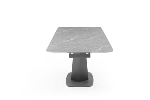 Cloud Table with 1218 swivel gray chairs p13219 By ESF Furniture 19