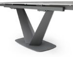 Cloud Table with 1218 swivel gray chairs p13219 By ESF Furniture 33
