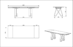 9086 Table with 1327 swivel Chairs p12152 By ESF Furniture 29