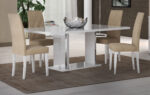 High Gloss Lacquer Lisa Dining Room Set, Italy p8507 By ESF Furniture ESF Furniture Mobilia Cleopatra 42 High Gloss Lacquer Lisa Dining Room Set, Italy p8507 By ESF Furniture 42