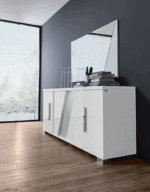 High Gloss Lacquer Lisa Dining Room Set, Italy p8507 By ESF Furniture ESF Furniture Mobilia Cleopatra 55 High Gloss Lacquer Lisa Dining Room Set, Italy p8507 By ESF Furniture 55