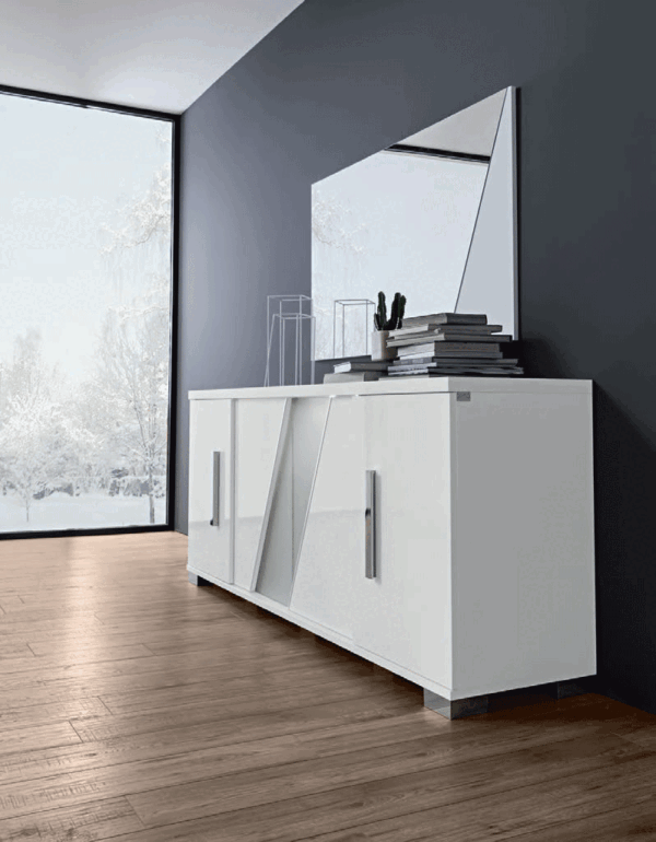 High Gloss Lacquer Lisa Dining Room Set, Italy p8507 By ESF Furniture 37