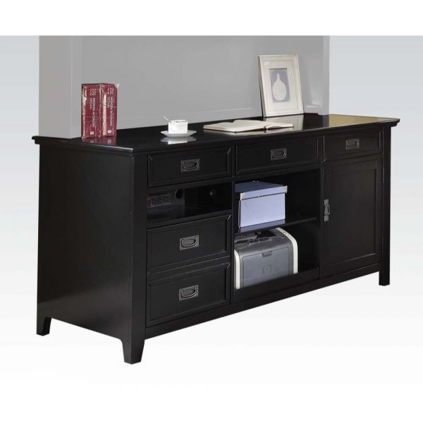 Black Pandora Office Cabinet 92262 By ACME