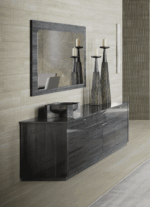 High Gloss Lacquer Vulcano 4 Door Buffet i38341 By ESF Furniture 9