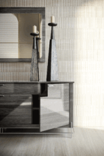 High Gloss Lacquer Vulcano 4 Door Buffet i38341 By ESF Furniture 10