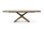 9368 Table Taupe with 1239 Swivel Beige Chairs p12874 By ESF Furniture 34