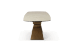9368 Table Taupe with 1239 Swivel Beige Chairs p12874 By ESF Furniture 36