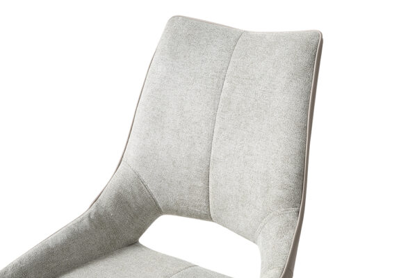 9368 Table Taupe with 1239 Swivel Beige Chairs p12874 By ESF Furniture 28