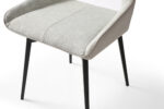 9368 Table Taupe with 1239 Swivel Beige Chairs p12874 By ESF Furniture 47