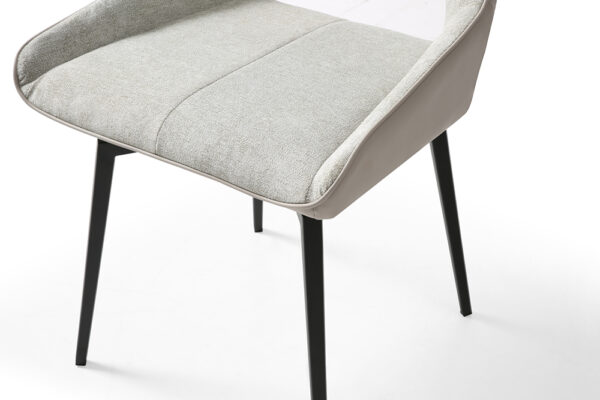 9368 Table Taupe with 1239 Swivel Beige Chairs p12874 By ESF Furniture 32