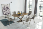 Mat, Shiny 311 Marble Dining Table i27631 By ESF Furniture 26