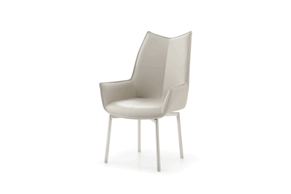 9436 Dining Table with 1218 Swivel Gray Taupe Chairs p13300 By ESF Furniture 22