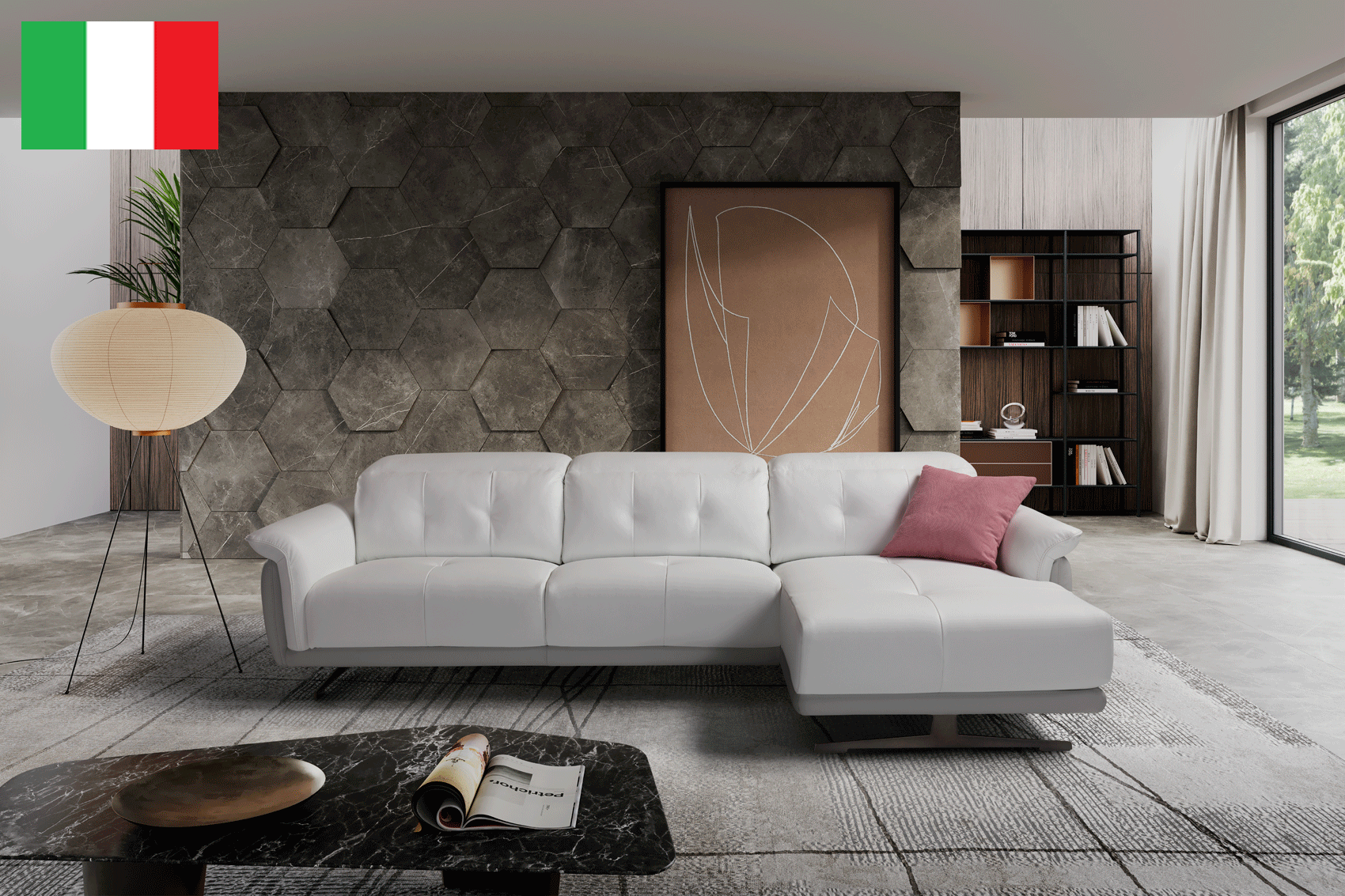 Sofia Right Sectional i38233 By ESF Furniture