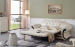 Shiny Leather Apolo Pearl By ESF Furniture 42